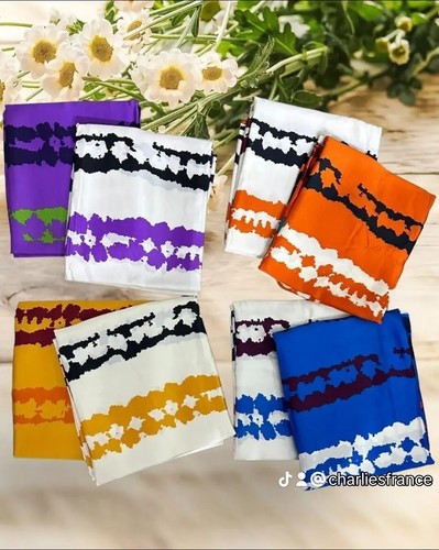 Tissu soie mousseline de - soie,