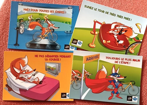 Cyclisme cartes postales - 4,