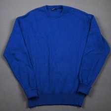 CESARE ATTOLINI mens 100% cashmere sweater size UK 44 / XL round collar jumper