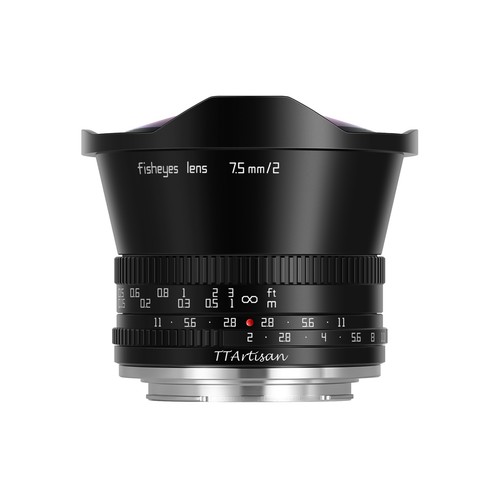Ttartisans 5mm fisheye - 7.5mm,