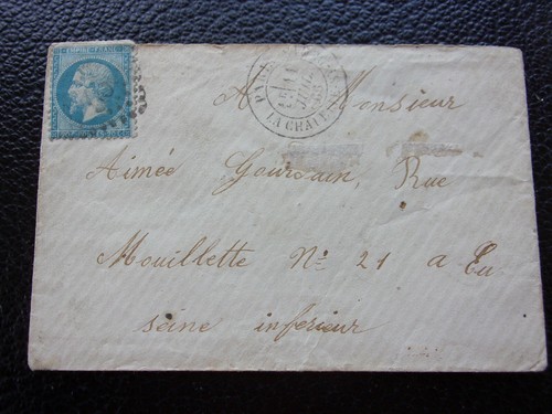 France enveloppe 1866 - france,
