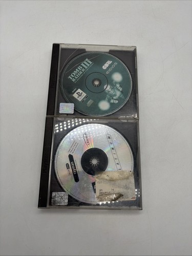 Lot jeux ps1 tomb raider - ps1,