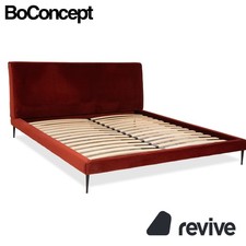 Bett BoConcept En Tissu Rouge 180x200