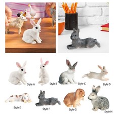 Statue de figurines de lapin