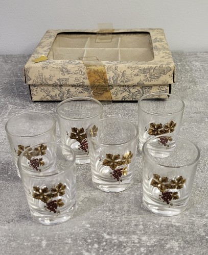 Verres liqueur dans boite - À,
