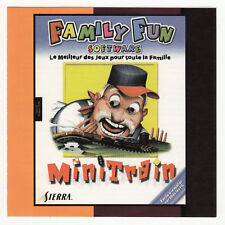 *** Mini Train / Family Fun Software *** CDRom PC - Neuf - vintage 1999
