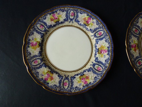 Assiettes antique royal - 6,