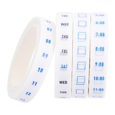  4 Rolls Rubalise Bande Tape Ruban Planificateur Quotidien Adhésif