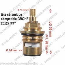 Tête céramique 3/4" 20x27