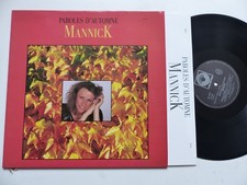 LP MANNICK Paroles d automne   301591