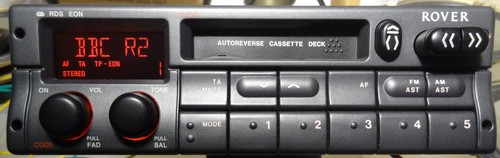 Rover r750 radio cassette - r750,