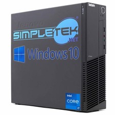 LENOVO M92 I7 WINDOWS 10 16GB 480GB GPU GT730 4GB PC FISSE RS232 SÉRIE COM