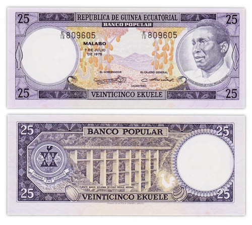 Ekuele 1975 guinee - 25,