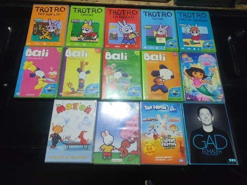 Lot dvd jeunesse trotro - 14,