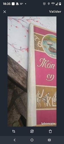 Magnifique livre ancien - ancien, mon