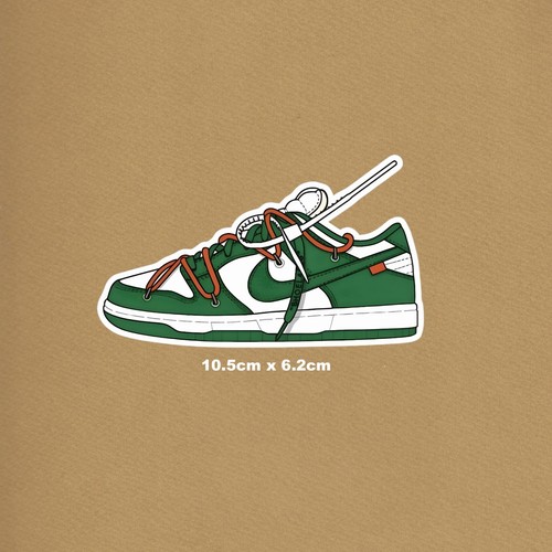Off white nike dunk - nike, pine