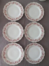 6 ASSIETTES PLATES ANCIENNES