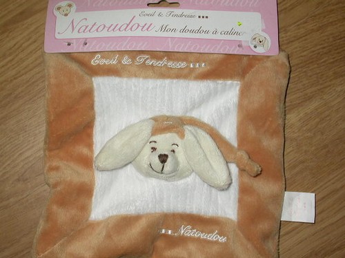 Doudou peluche lapin - peluche,