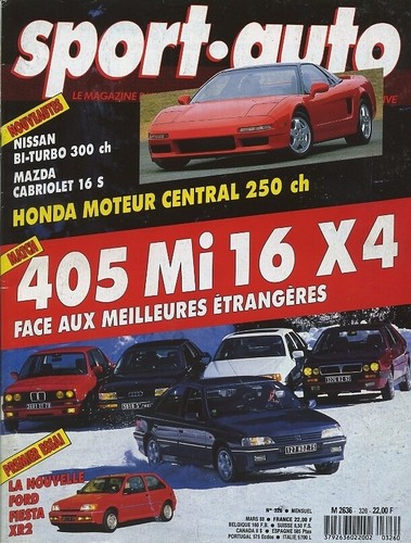 Sport auto 326 1989 - 03/1989, 405