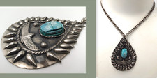 Ancien collier pendentif