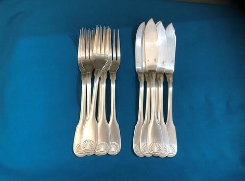 Fish cutlery christofle - cutlery,
