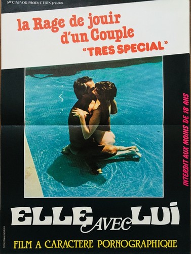 Affiche cinéma elle avec lui - affiche,
