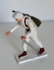 Starlux soldat chasseur alpin WW2 Rare Fusil Manque Un Bâton