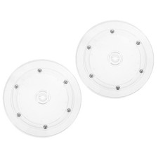  2 Pcs Plateau Tournant Pour