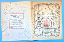 CUISINE GASTRONOMIE   AUBERGE DE GATTIERES NUMEROTÉ N° 136 ILL PAR PEYNET