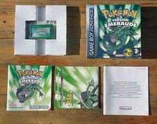 Pokemon Version Emeraude - CIB - Excellent état -carte VIP non gratté