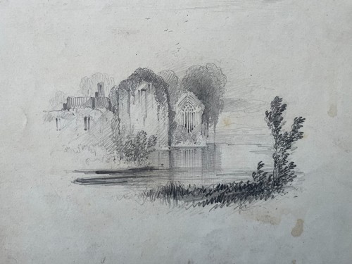 Ruines bord l eau - de, l'eau