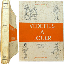 Vedettes à louer 1958 Robert Chazal illustrations Maurice Pouzet