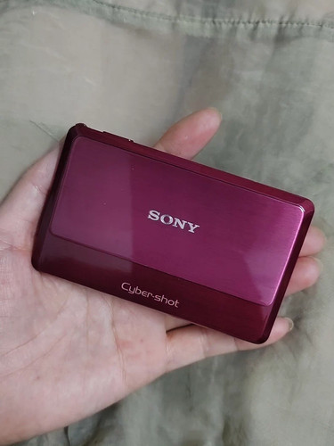 Sony cyber shot dsc tx7 - cyber-shot, red
