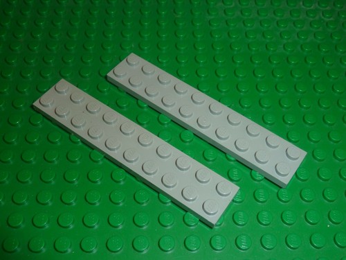 Lego plat oldgray - 2,