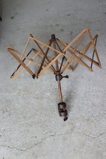 ANCIEN DEVIDOIR A FILS , LAINE EN BOIS & FER FORGÉ EPOQUE LOUIS PHILIPPE