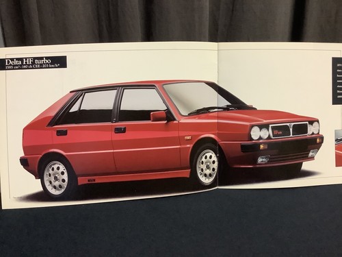 Superbe catalogue 1991 lancia - 1991,