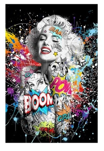 Toile imprimee street art - imprimee,