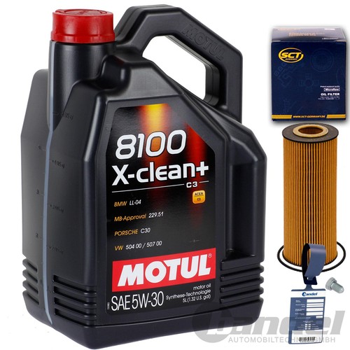 Filtre huile set motul 5w30 - filtre,
