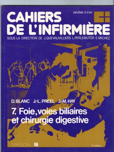 Cahiers infirmiere 7 - l'infirmiere,