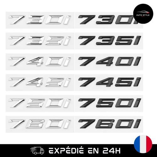 Lettres bmw série 730i - bmw,