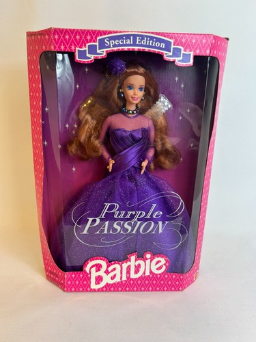 Mattel barbie doll purple - mattel,