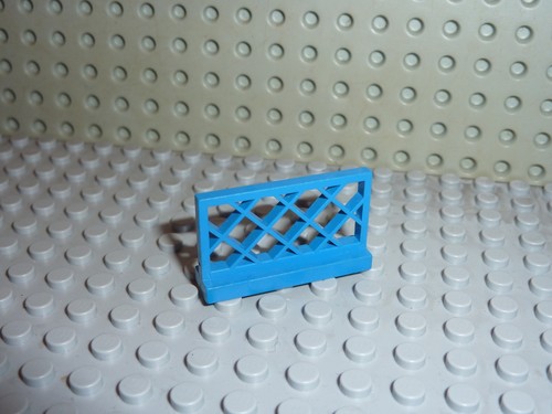 Barrière bleue lego - bleue, vintage