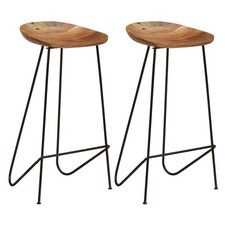 Lot de 2 Tabourets de Bar