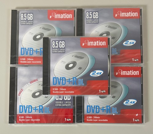 Imation dvd 5 gb - dl, 240