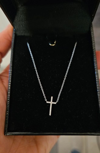 Sublime collier croix blanc - sublime,