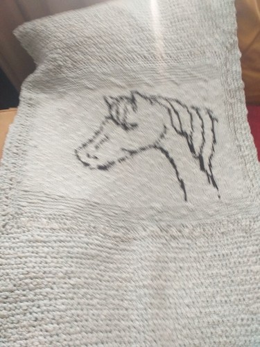 Couverture bébé tricotée - bébé,