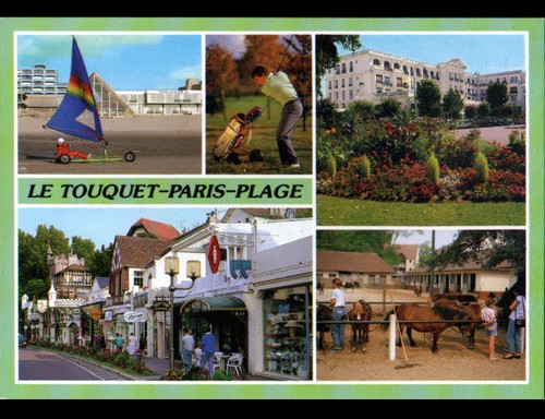 Touquet paris plage char - touquet-paris-plage, (62)