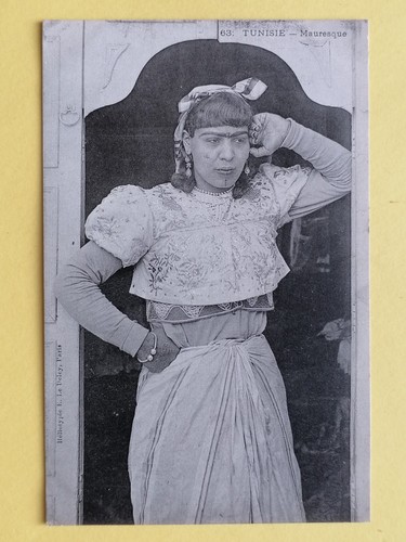 Cpa afrique tunisie femme - cpa,