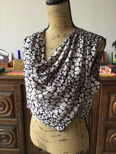 Bluse soie 38 - bluse, en