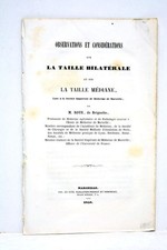 LIVRE ANCIEN CONSIDERATIONS
